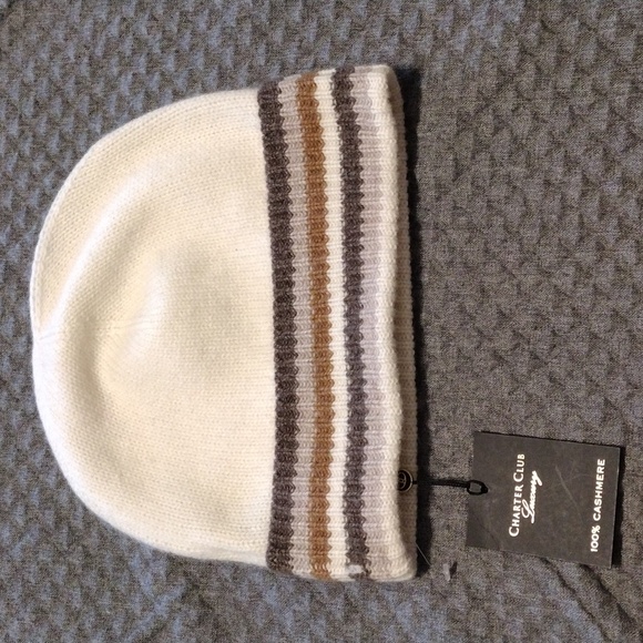 Charter Club Luxury 100% cashmere womens hat - Picture 1 of 3